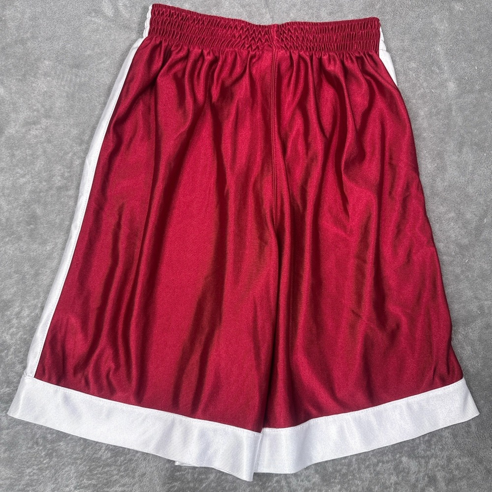 Vintage Alabama Crimson Tide Nike Team Basketball Shorts M Shiny Silky Dazzle - Picture 4 of 10